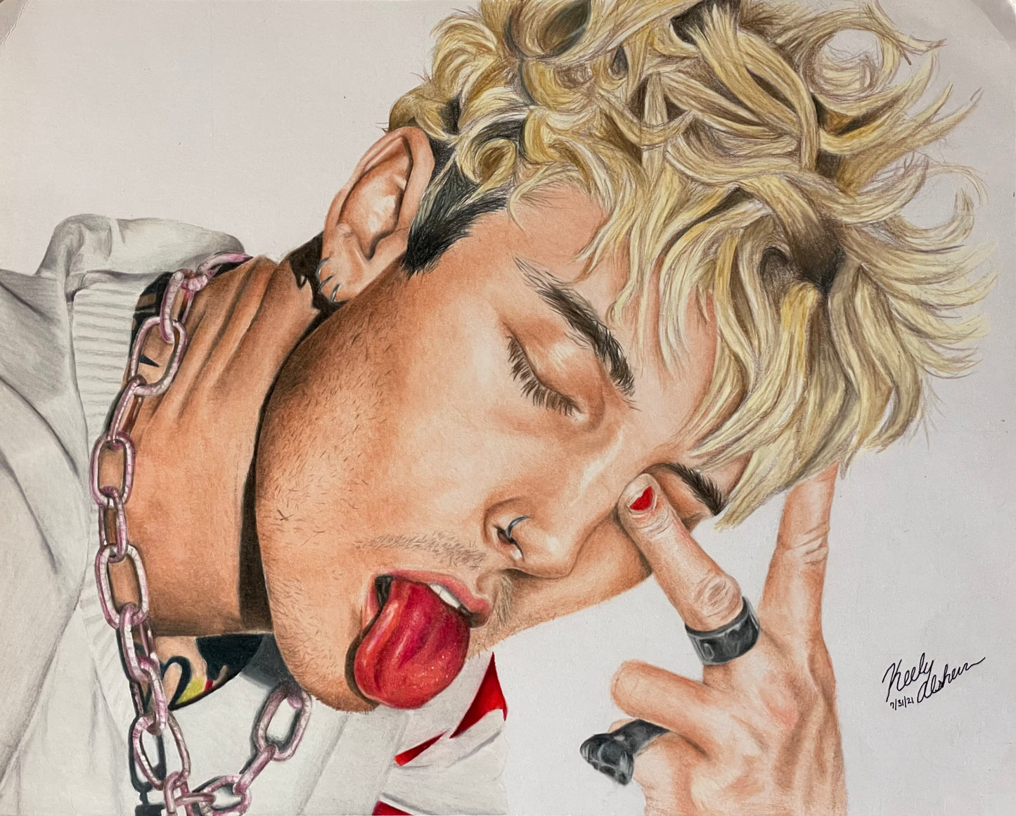 Machine Gun Kelly - ORIGINAL 11"x14"